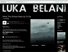 Tablet Screenshot of lukabelani.bandcamp.com