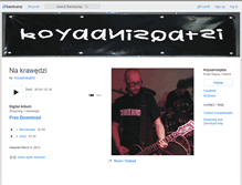 Tablet Screenshot of koyaanisqatsipl.bandcamp.com