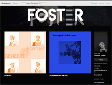 Tablet Screenshot of foster.bandcamp.com
