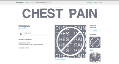 Desktop Screenshot of chestpain.bandcamp.com