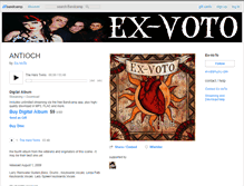 Tablet Screenshot of ex-voto.bandcamp.com