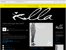 Tablet Screenshot of illaj.bandcamp.com