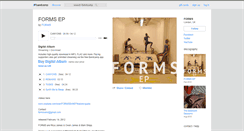 Desktop Screenshot of formsband.bandcamp.com