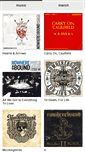 Mobile Screenshot of nowherebound.bandcamp.com