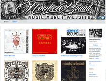 Tablet Screenshot of nowherebound.bandcamp.com
