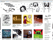 Tablet Screenshot of aplastatusgafasdepasta.bandcamp.com