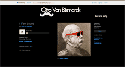 Desktop Screenshot of ottovonbismarck.bandcamp.com
