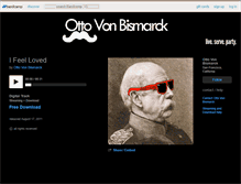 Tablet Screenshot of ottovonbismarck.bandcamp.com