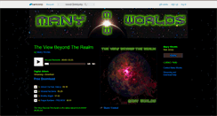 Desktop Screenshot of manyworlds.bandcamp.com