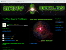 Tablet Screenshot of manyworlds.bandcamp.com