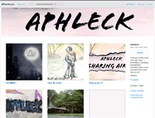 Tablet Screenshot of aphleck.bandcamp.com