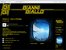 Tablet Screenshot of giannigiallo.bandcamp.com
