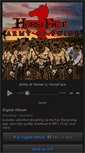 Mobile Screenshot of horseface.bandcamp.com