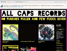 Tablet Screenshot of allcapsrecords.bandcamp.com