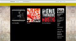Desktop Screenshot of heretherebemonsters.bandcamp.com