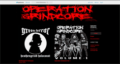 Desktop Screenshot of operationgrindcore.bandcamp.com