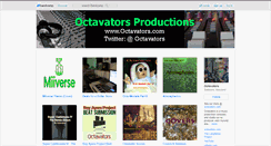 Desktop Screenshot of octavators.bandcamp.com