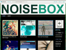 Tablet Screenshot of noisebox.bandcamp.com