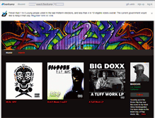 Tablet Screenshot of bigdoxx.bandcamp.com