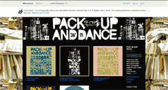 Desktop Screenshot of packupanddance.bandcamp.com