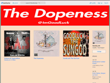 Tablet Screenshot of goodluck1.bandcamp.com