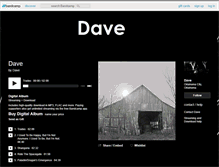 Tablet Screenshot of daveokc.bandcamp.com