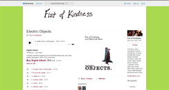 Desktop Screenshot of fistofkindness.bandcamp.com