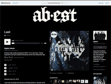 Tablet Screenshot of abest.bandcamp.com