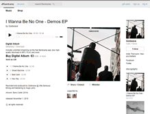 Tablet Screenshot of goldwave.bandcamp.com