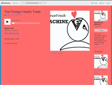 Tablet Screenshot of dancetrackmachine.bandcamp.com
