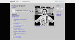 Desktop Screenshot of genesis3.bandcamp.com