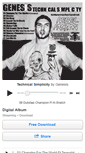 Mobile Screenshot of genesis3.bandcamp.com