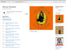 Tablet Screenshot of dispensarymusic.bandcamp.com