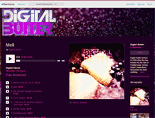 Tablet Screenshot of digitalbutter.bandcamp.com