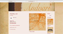 Desktop Screenshot of andvari.bandcamp.com