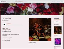 Tablet Screenshot of fancytramp.bandcamp.com