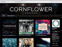 Tablet Screenshot of cornflower.bandcamp.com
