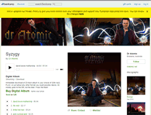 Tablet Screenshot of dratomic.bandcamp.com