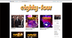 Desktop Screenshot of eighty-four.bandcamp.com