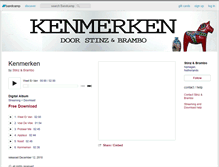 Tablet Screenshot of kenmerken.bandcamp.com