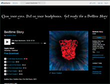 Tablet Screenshot of bedtimestory.bandcamp.com