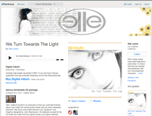Tablet Screenshot of ellelewis.bandcamp.com