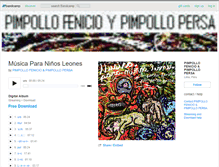 Tablet Screenshot of elfenicioyelpersa.bandcamp.com