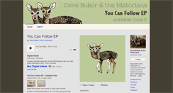 Desktop Screenshot of davebuker.bandcamp.com