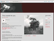 Tablet Screenshot of gerranhowell.bandcamp.com