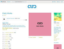 Tablet Screenshot of circ.bandcamp.com