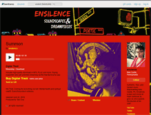 Tablet Screenshot of ensilence.bandcamp.com
