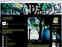 Tablet Screenshot of darwinsfinches.bandcamp.com