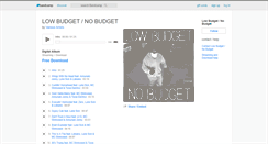 Desktop Screenshot of lowbudgetnobudget.bandcamp.com