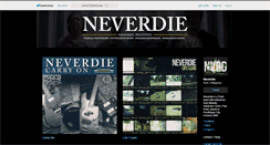Desktop Screenshot of neverdie.bandcamp.com